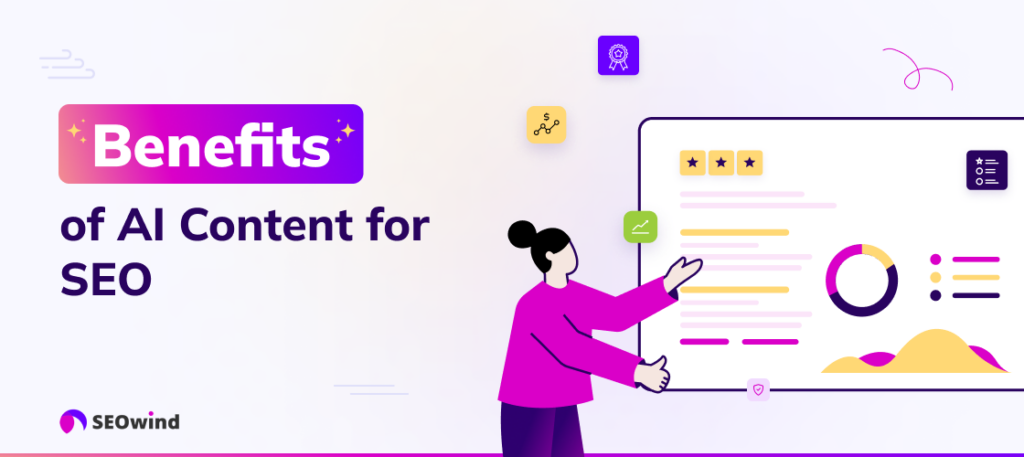 Ventajas del contenido AI para SEO
