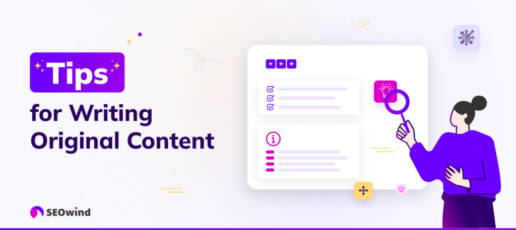Tips for Writing Original Content