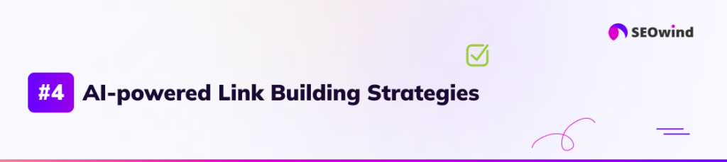 Estrategias de creación de enlaces basadas en IA