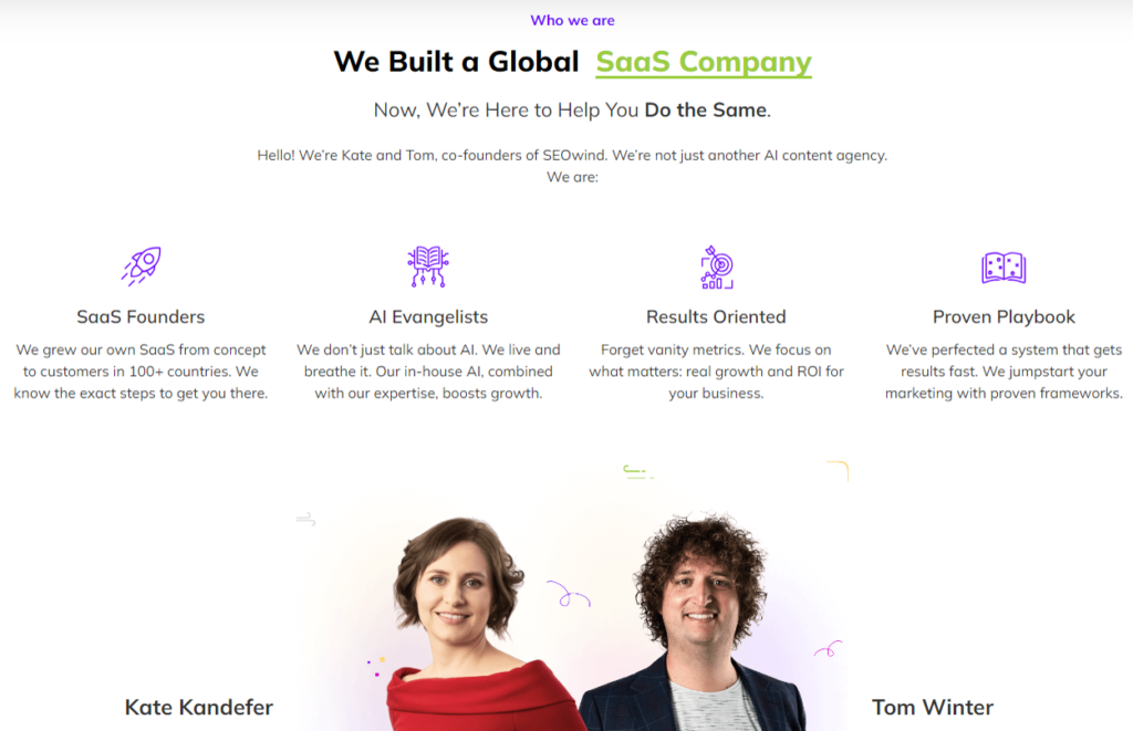seowind consulting tom winter kate kandefer